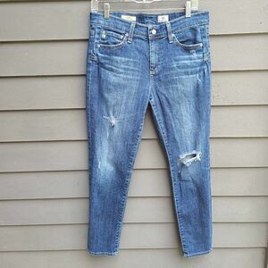 AG Adriano Goldschmied The Beau Slouchy Skinny Jeans size 28R